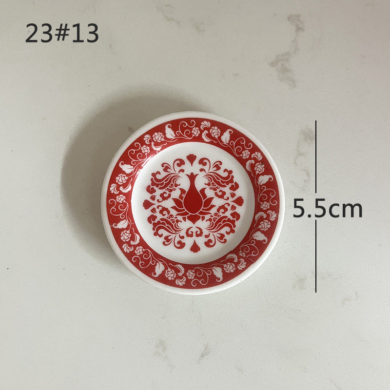 Mini Ceramic Dish Plates for dollhouse Kitchen Plates(87 skus)