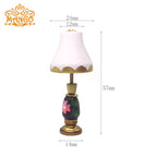 DIY 1:12 Dollhouse Miniature Model Mini Scene Props Resin Floor Lamp Table Lamp Non-Lighting