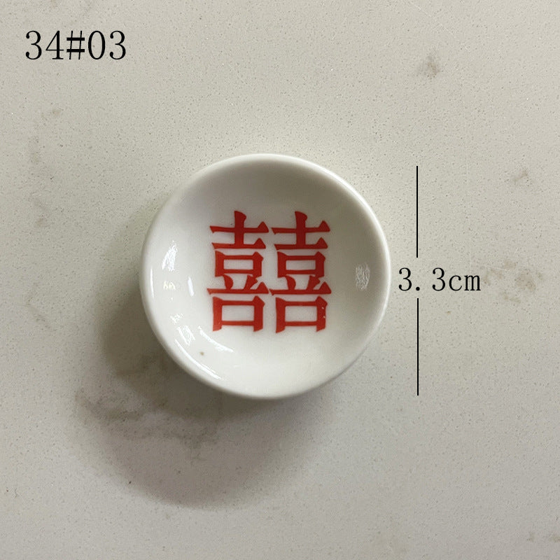 Mini Ceramic Dish Plates for dollhouse Kitchen Plates(87 skus)