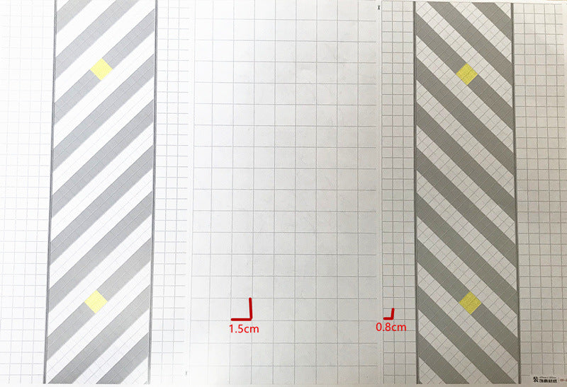 wallpaper floor tiles pavement stickers A3 without adhesive