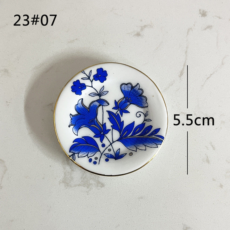 Mini Ceramic Dish Plates for dollhouse Kitchen Plates(87 skus)