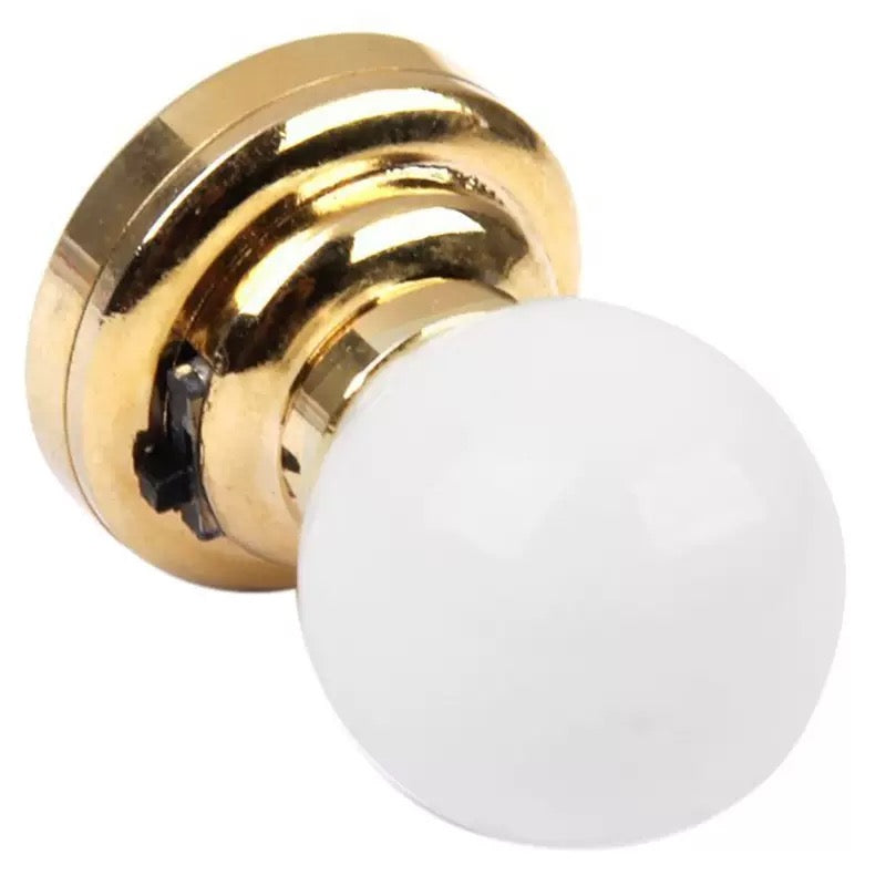 Gold Ceiling Globe Battery Light