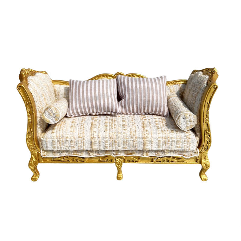 1:12 Dollhouse Living Room  Fabric Couch Sofa