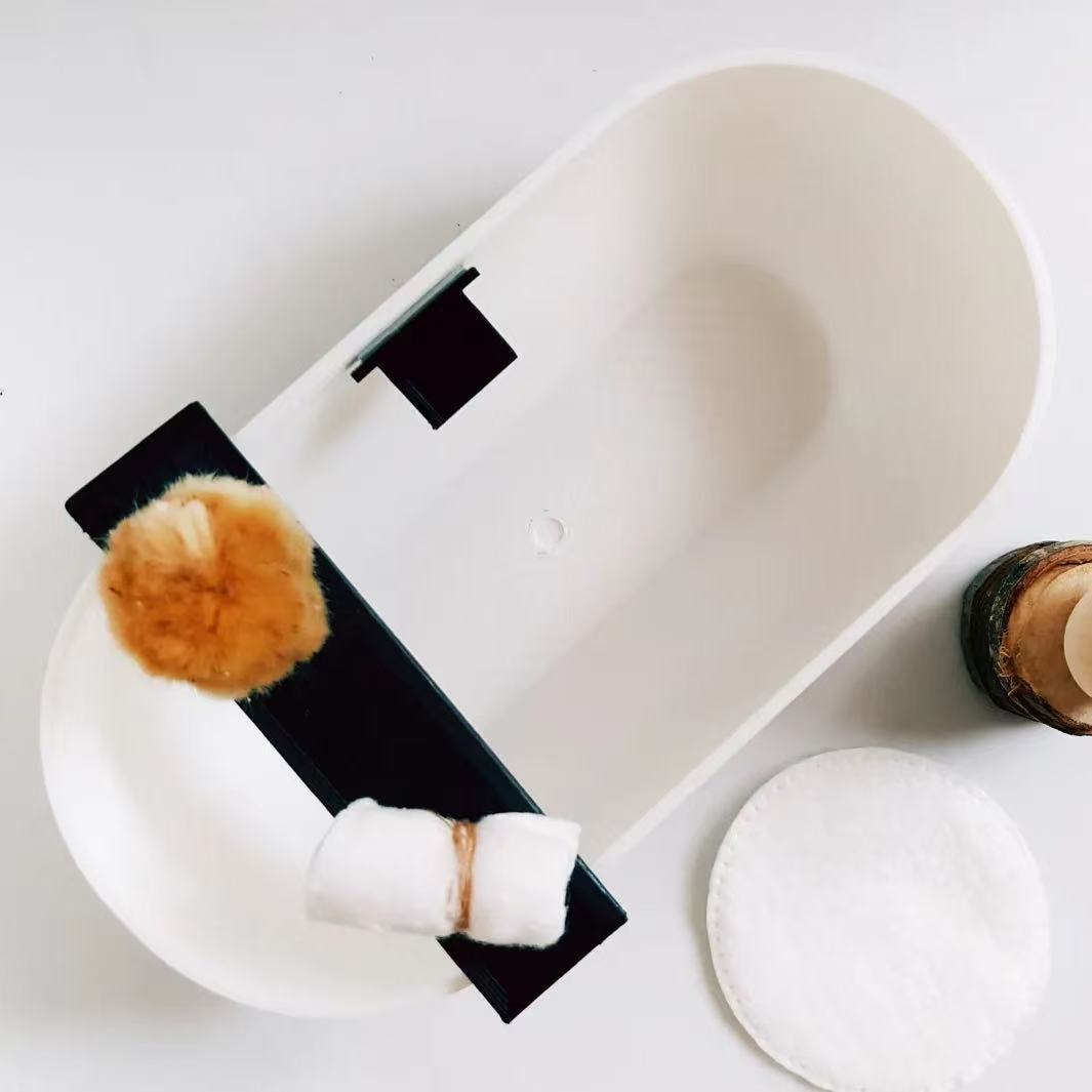 Dollhouse Furniture Bathroom Decoration Bathtub