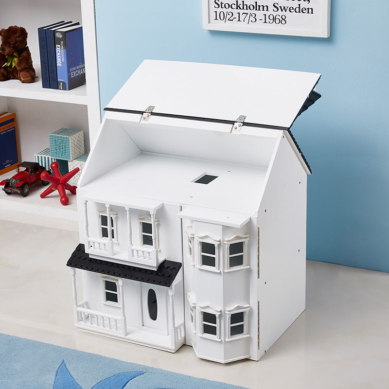 Vintage Castle Wooden DollHouse for Kids