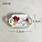Mini Ceramic Dish Plates for dollhouse Kitchen Plates(87 skus)