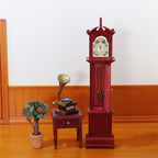 Mini 1:12 Dollhouse Furniture Antique Clock