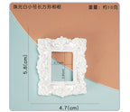 Mini Dollhouse Resin Frame Dollhouse Miniatures Home Decor Craft Accessory