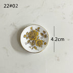 Mini Ceramic Dish Plates for dollhouse Kitchen Plates(87 skus)