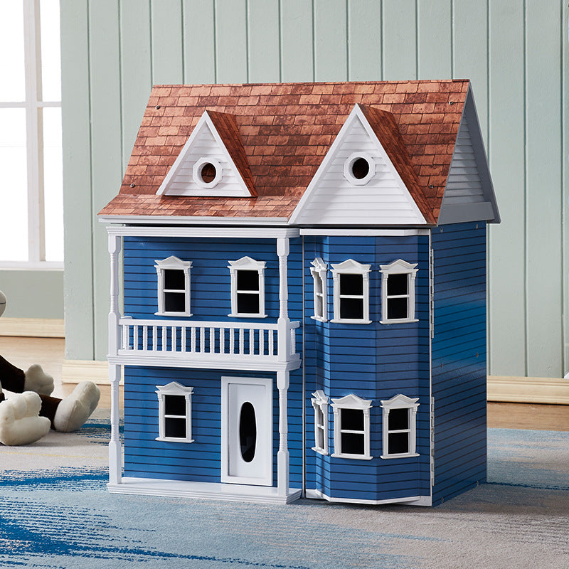 Wooden dollhouse