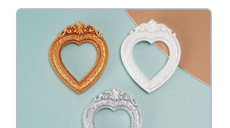 Mini Dollhouse Resin Frame Dollhouse Miniatures Home Decor Craft Accessory