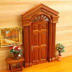 112 Dollhouse Sun Door Antique European Style