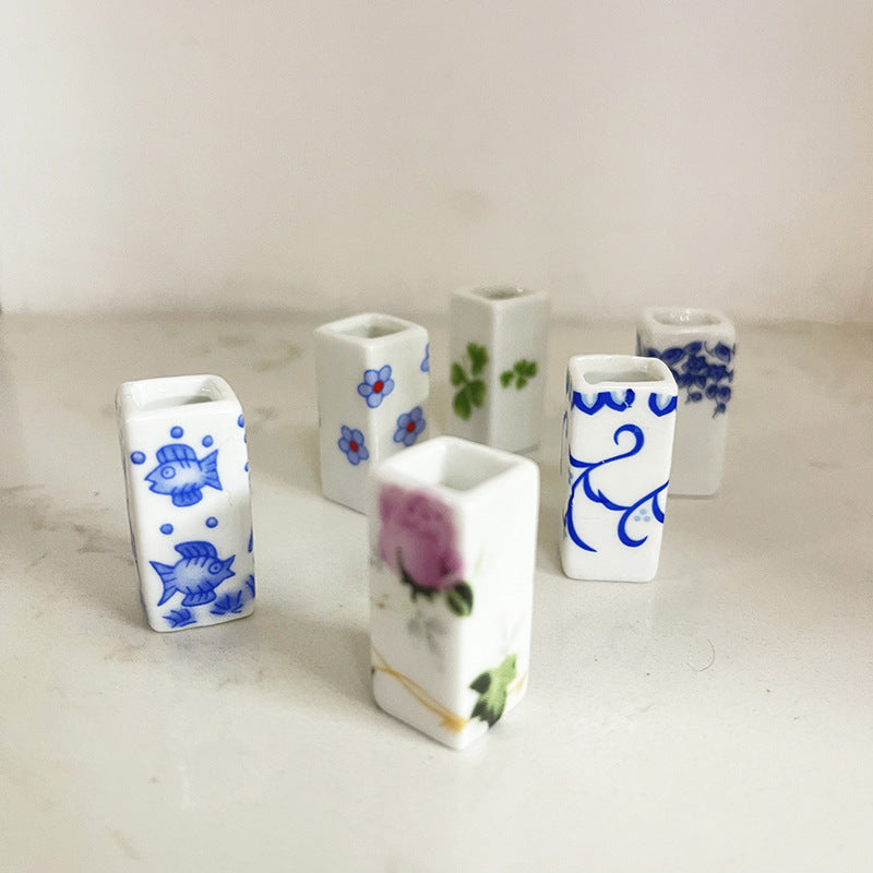 Mini Ceramic Dish Plates for dollhouse Kitchen Plates(87 skus)