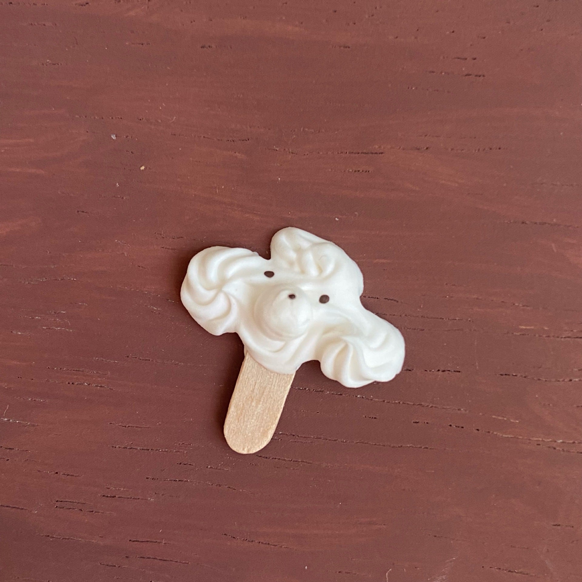 Miniature Food Ice Cream Stand Dollhouse Props Six-Eighths Doll Dessert Shop Scene Decoration
