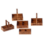 Mini Wooden Dessert Bread Box Dollhouse DIY Handmade Miniature Food Miniature Toy