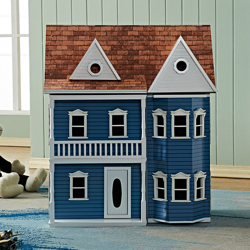 Wooden dollhouse