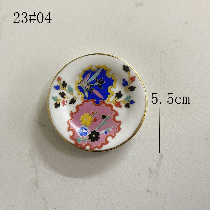 Mini Ceramic Dish Plates for dollhouse Kitchen Plates(87 skus)
