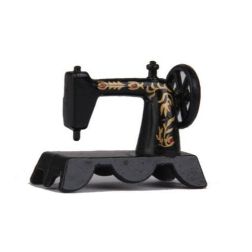 112 Dollhouse Miniature Vintage Metal Sewing Machine