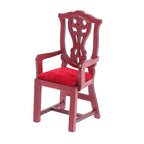 112 Dollhouse Miniature Furniture European Vintage Restaurant Chair