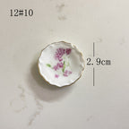 Mini Ceramic Dish Plates for dollhouse Kitchen Plates(87 skus)