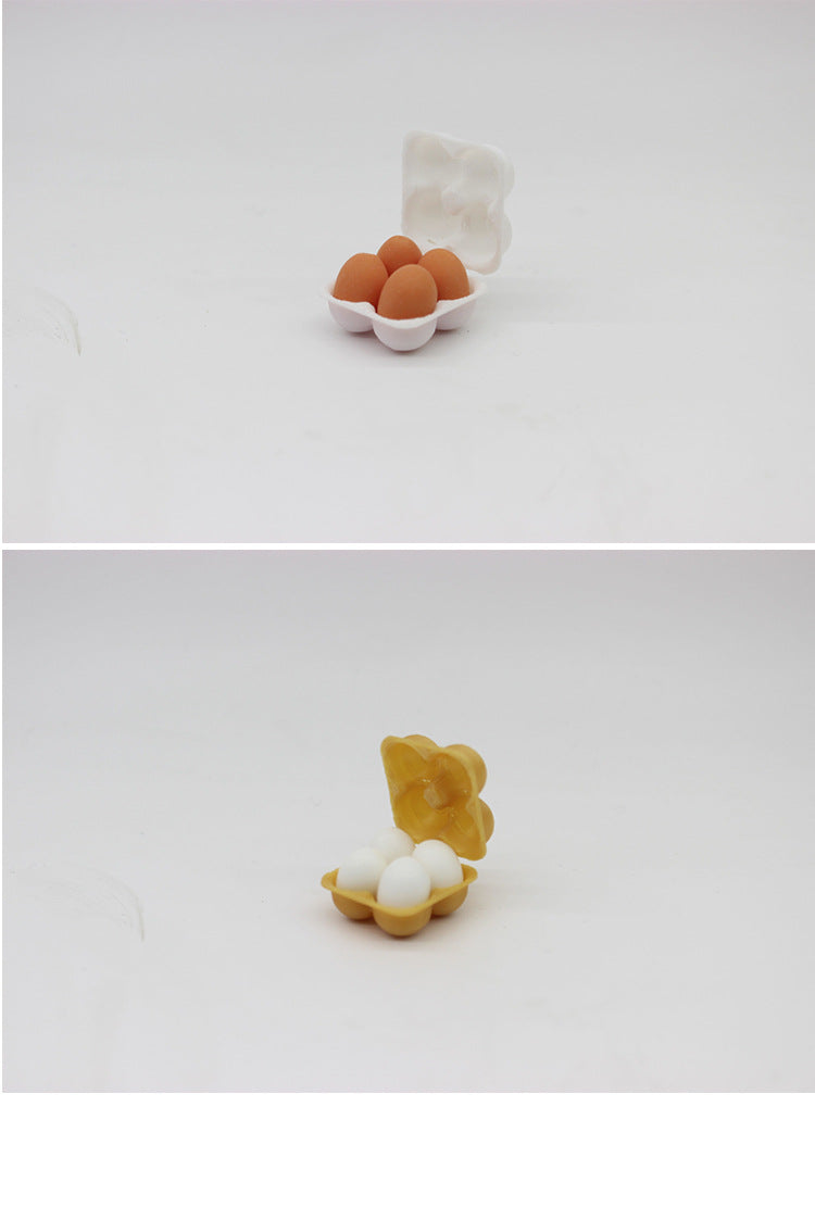 Dollhouse Miniature Food 1:12 Scale Food Egg Fresh Box Egg Tray