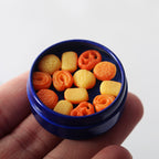 Dollhouse Doll Danish Cookies Blue Tin Box Miniature DIY Simulation Food