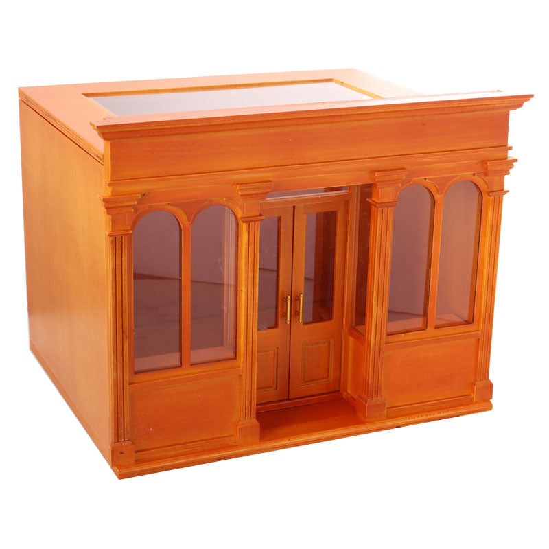 Wooden Dollhouse Model 112 Scale European Elegance Openable Doors