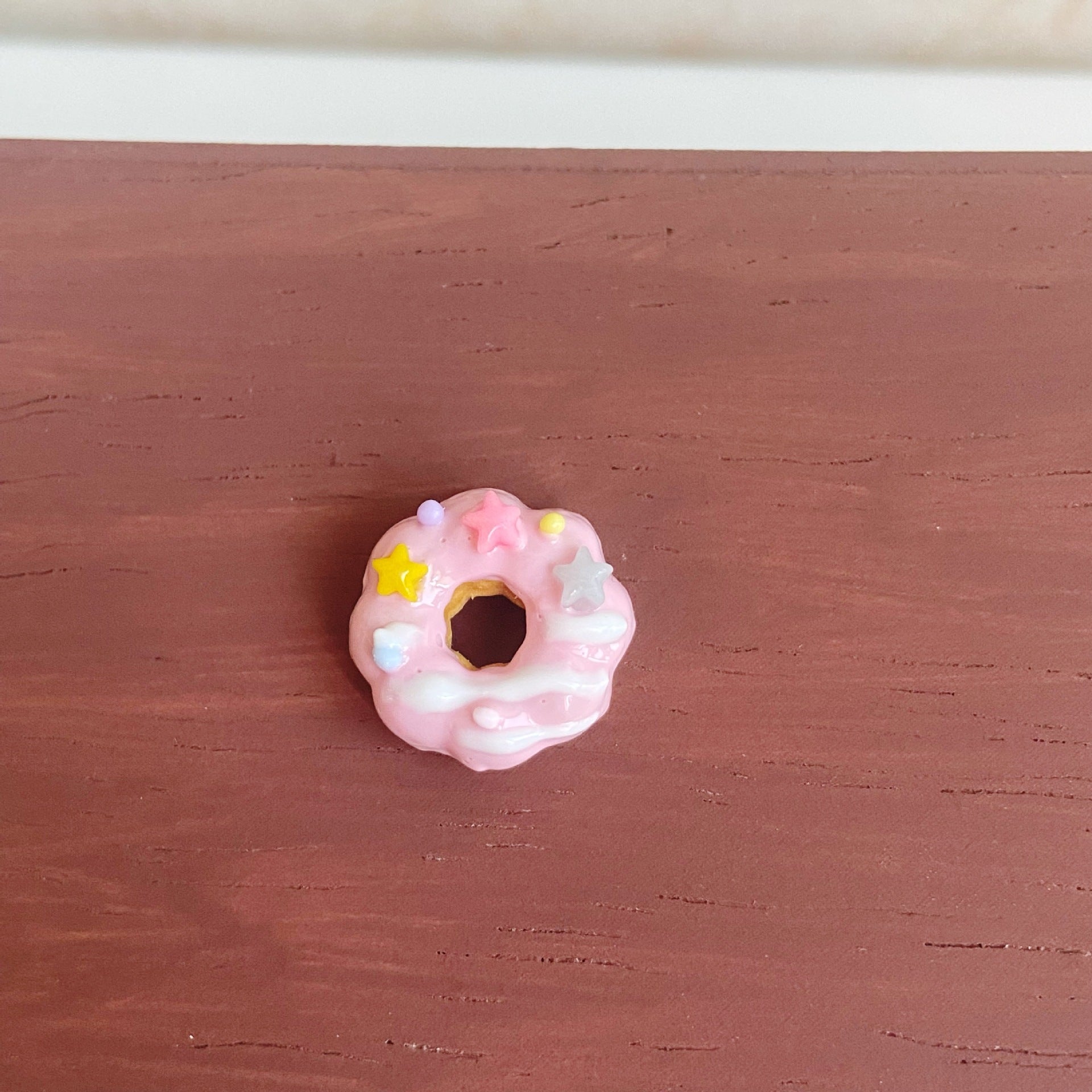 Donut Miniature Food Play Dollhouse Dessert Shop Decoration Accessories