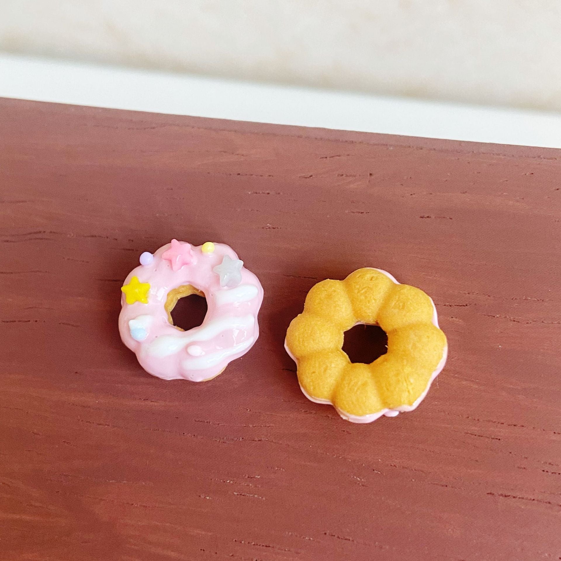 Donut Miniature Food Play Dollhouse Dessert Shop Decoration Accessories