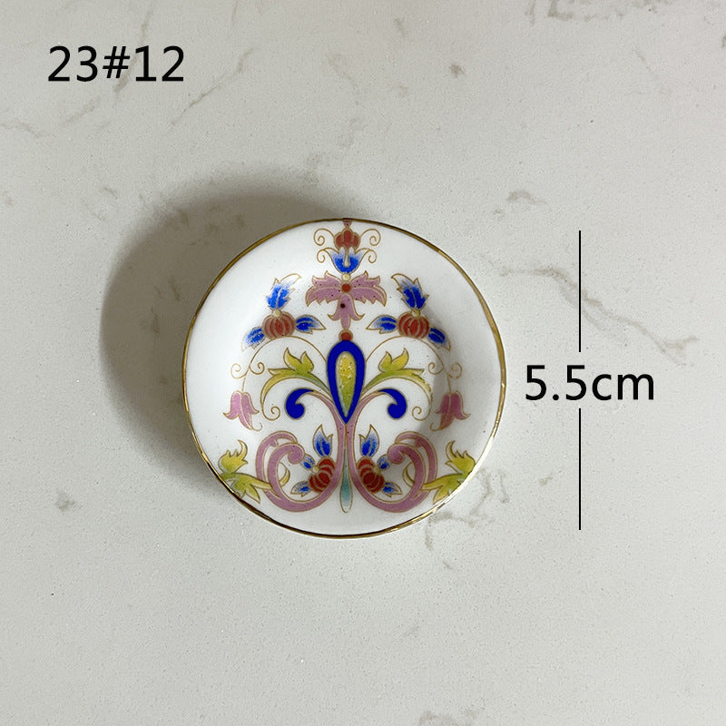 Mini Ceramic Dish Plates for dollhouse Kitchen Plates(87 skus)