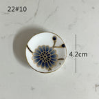 Mini Ceramic Dish Plates for dollhouse Kitchen Plates(87 skus)