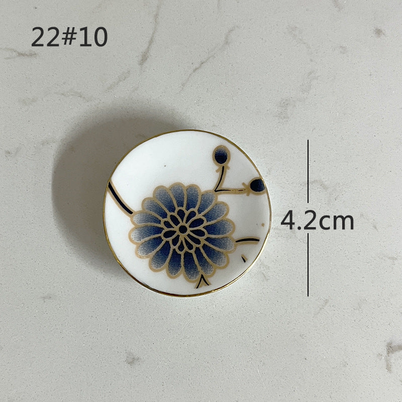 Mini Ceramic Dish Plates for dollhouse Kitchen Plates(87 skus)