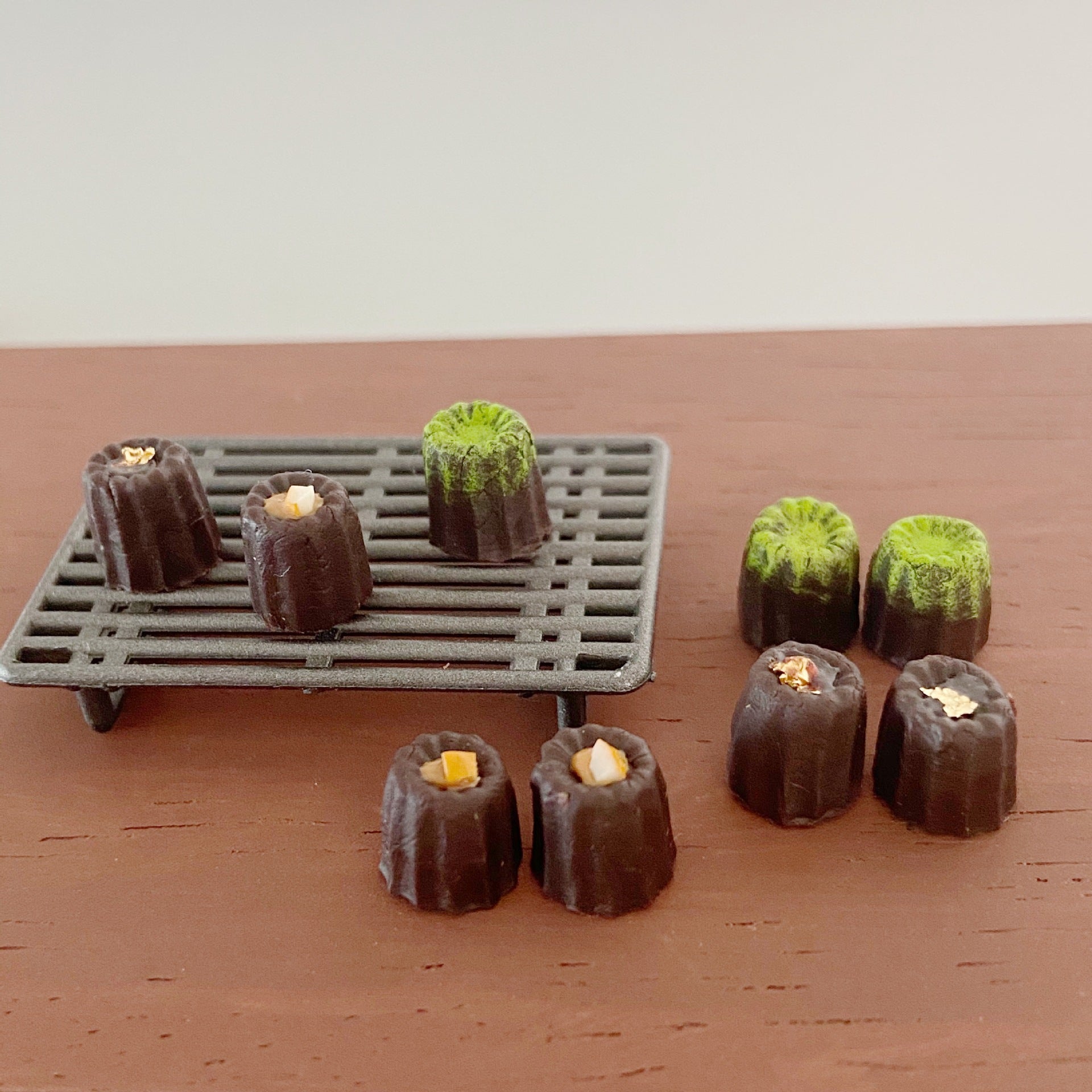 Miniature Food Cake Playset for Blythe Dolls, Dessert Shop Decoration Props