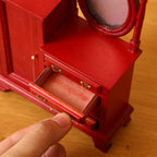 1:12 Dollhouse Mini Furniture Bedroom Furniture Chest of Drawers Vintage Dressing Table Wholesale