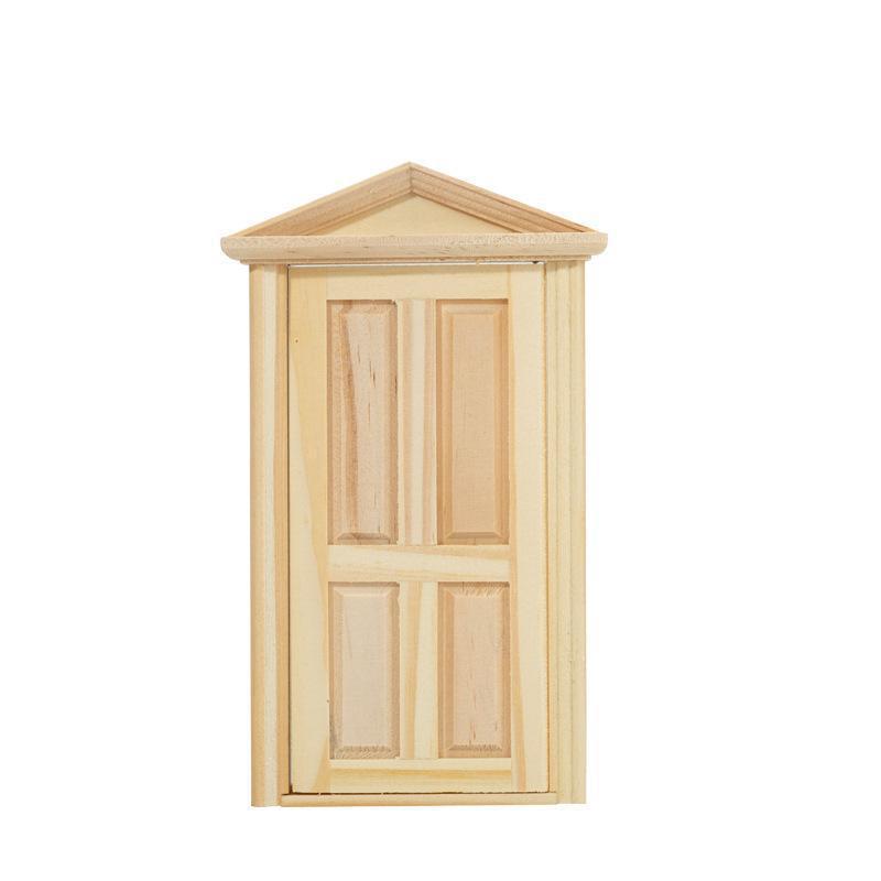 Dollhouse 112 Scale Wooden Door Window Base for Painting