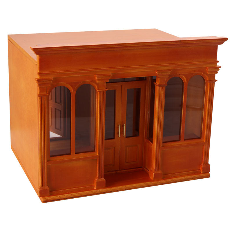 Wooden Dollhouse Model 112 Scale European Elegance Openable Doors