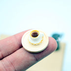 Dollhouse Mini Coffee Cup and  Wooden Tray