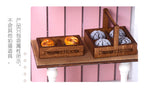 Mini Wooden Dessert Bread Box Dollhouse DIY Handmade Miniature Food Miniature Toy