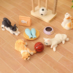 Dollhouse Cat Scratch Board Furniture Accessory
