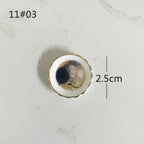 Mini Ceramic Dish Plates for dollhouse Kitchen Plates(87 skus)