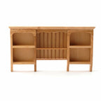 1:12 Dollhouse Wall Shelf with Plate Rack