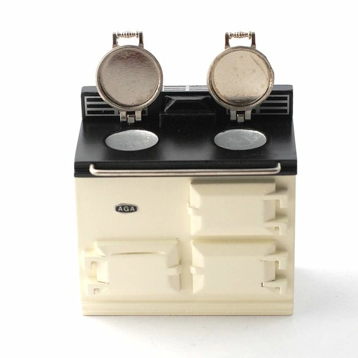 1:12 Dollhouse Cream Aga Stove