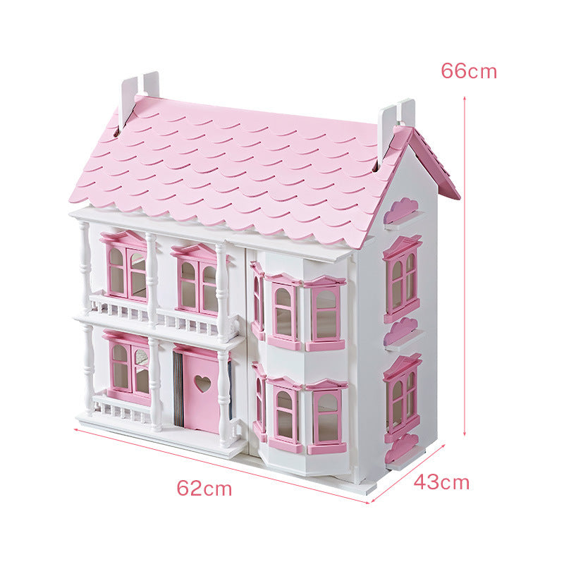 Dollhouse with LED lighting systems