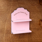 Mini Wooden Storage Rack Wall-Mounted Welcome Rack Dollhouse Miniature Toy