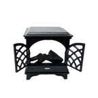 Dollhouse Miniature Model Scene Accessories OB11 4 Colors with Light LED Fireplace Warm Stove Can Light Up~