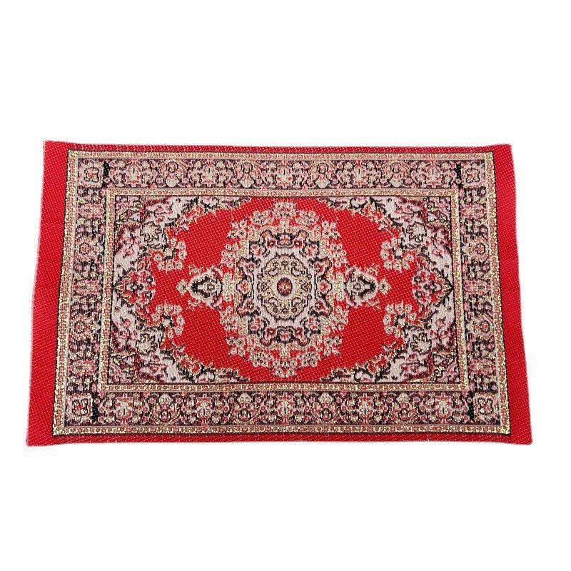 1:12 Mini Dollhouse Floor Decoration Turkish Carpet