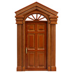 112 Dollhouse Sun Door Antique European Style
