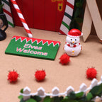 Miniature Elf Door and Gnome Set Dollhouse 2025 Christmas