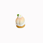 Cute Mini Peach Tower Dollhouse Creative Miniature Cake Food Model Accessories Wholesale
