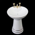 1:12 Bathroom Suite 5pcs Set for  Dollhouse